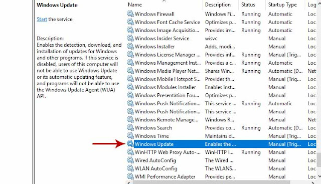 Cara Mematikan Fitur Windows Update Pada Windows 10