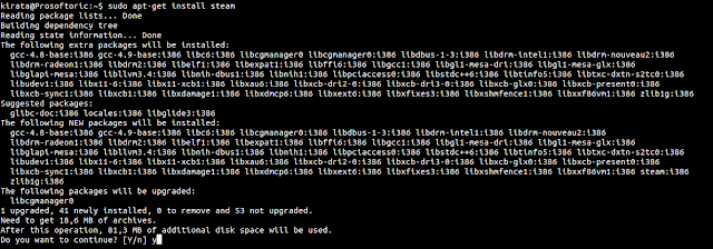 Configuring Steam di Linux Ubuntu 16.04
