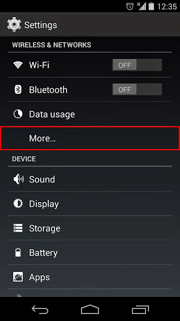 Tutorial Internet dengan VPN di Android